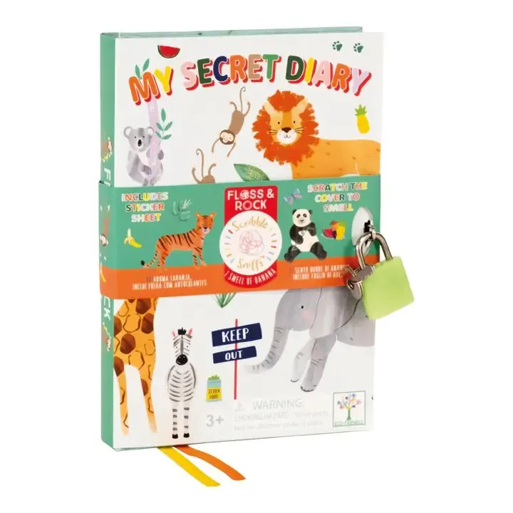 Floss & Rock My Secret Scented Diary - Jungle