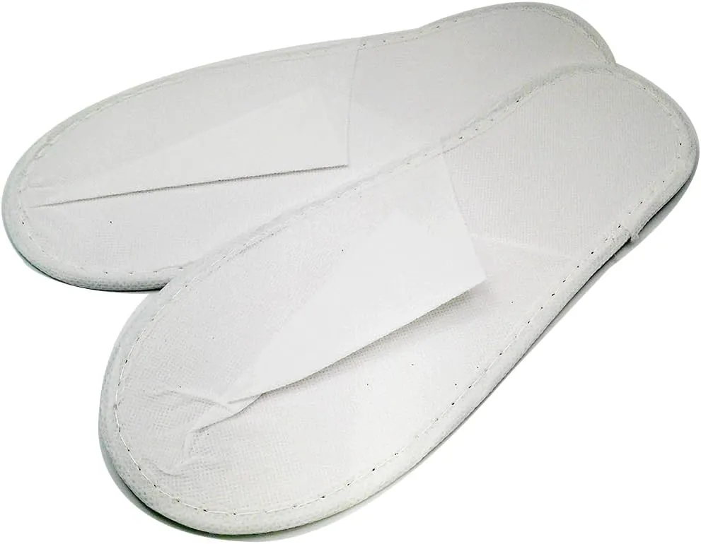 [For travel and disaster preparedness kits] Disposable slippers (2 pairs)
