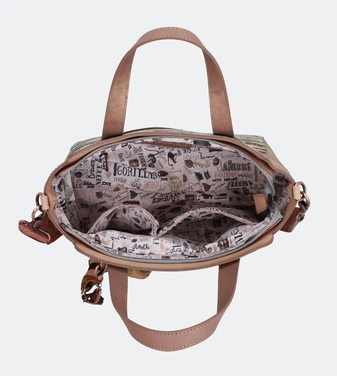 Forest printed bowling bag