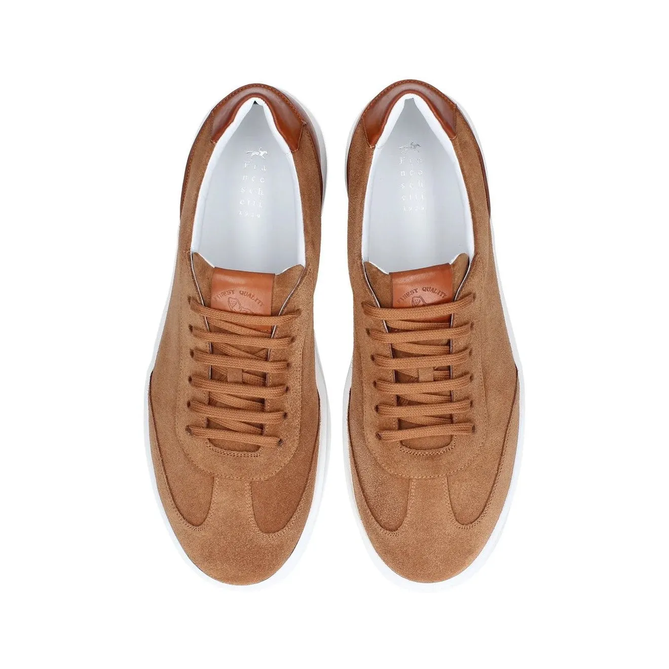 Franceschetti Alessio Men's Shoes Suede Leather Sneakers (FCCT1054)