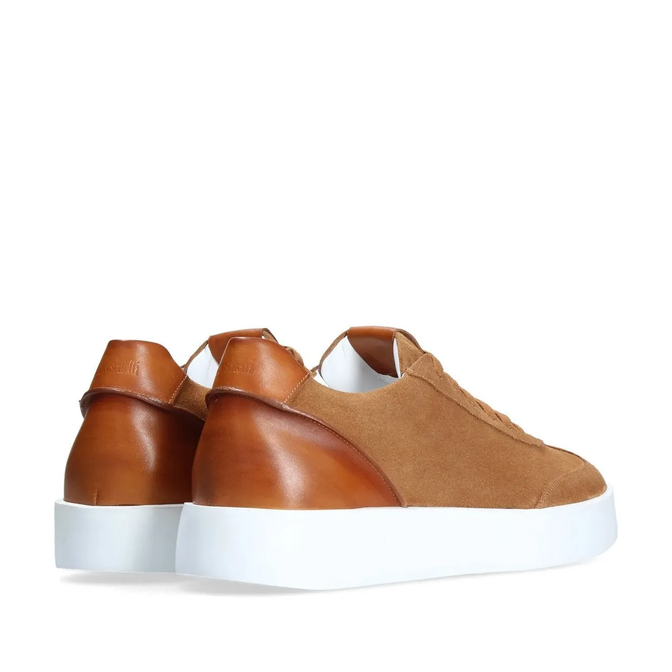 Franceschetti Alessio Men's Shoes Suede Leather Sneakers (FCCT1054)