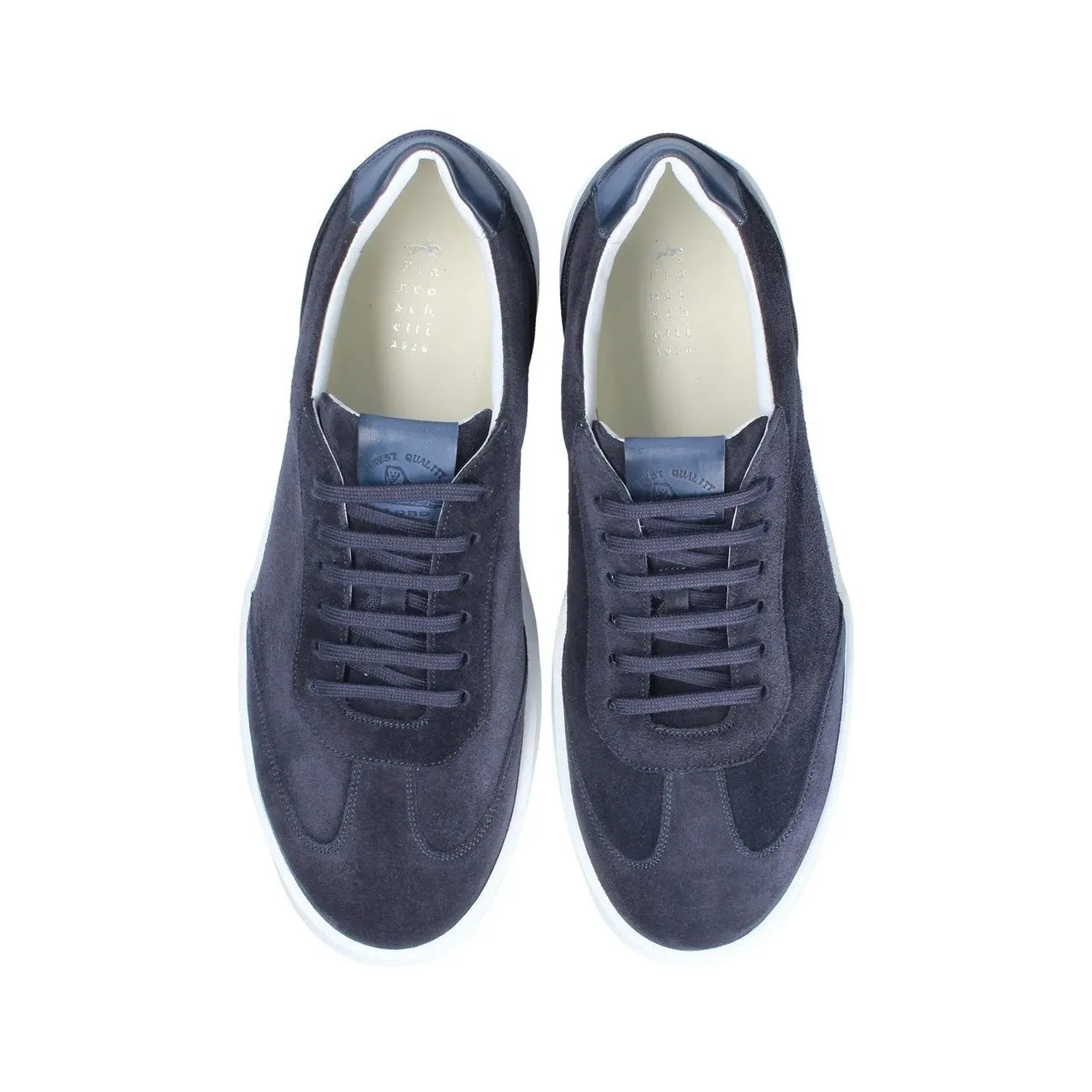 Franceschetti Alessio Men's Shoes Suede Leather Sneakers (FCCT1054)