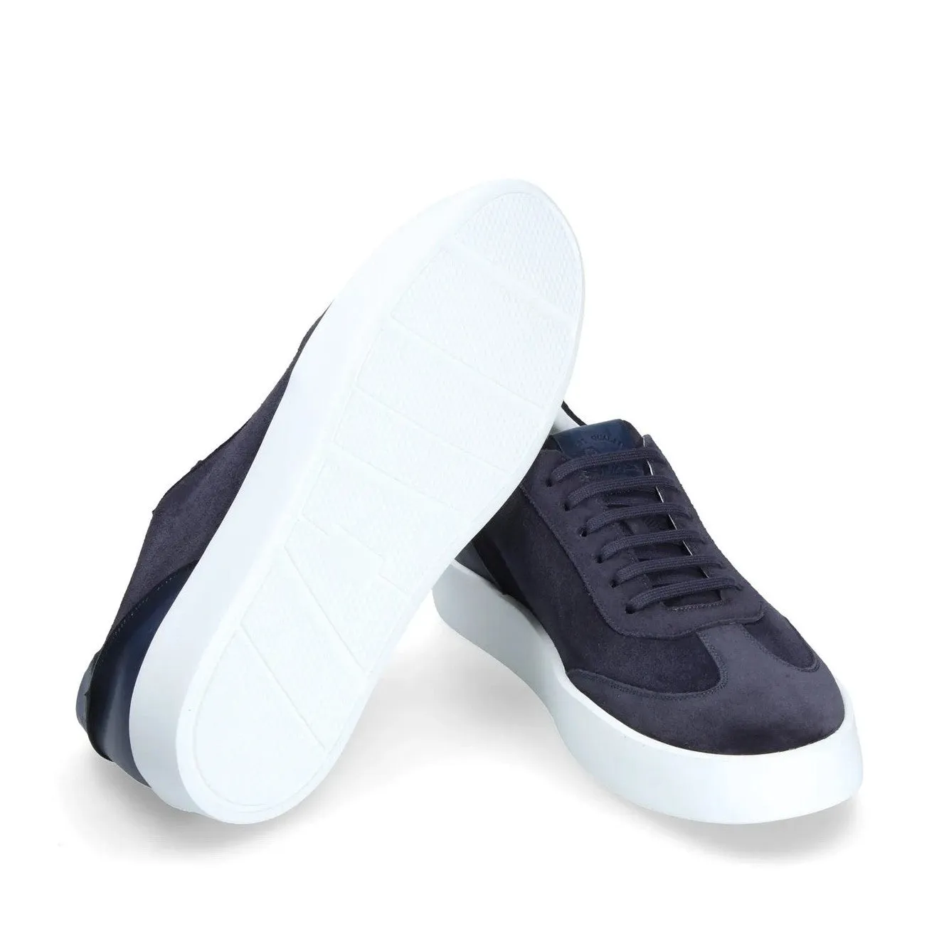 Franceschetti Alessio Men's Shoes Suede Leather Sneakers (FCCT1054)