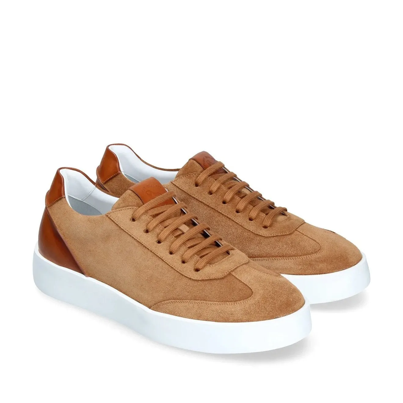 Franceschetti Alessio Men's Shoes Suede Leather Sneakers (FCCT1054)
