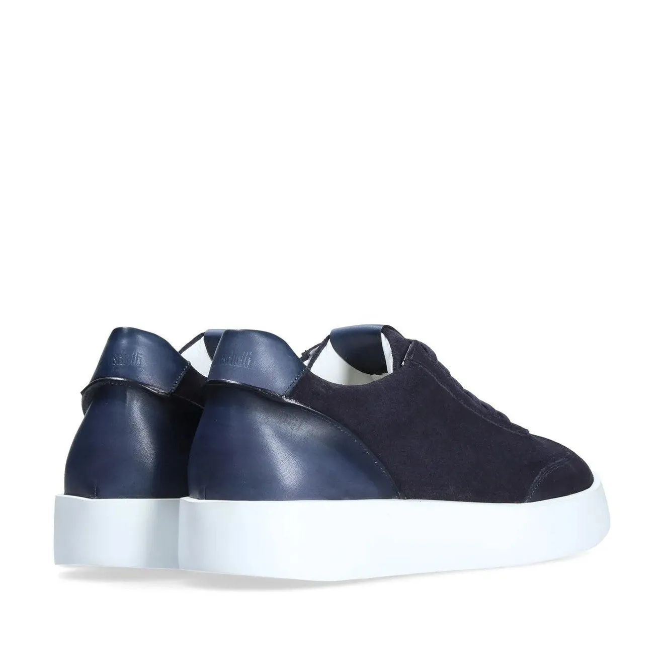 Franceschetti Alessio Men's Shoes Suede Leather Sneakers (FCCT1054)