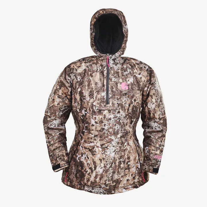 Gator Waders Womens Seven Waterproof 1/2 Zip Bog Hoodie