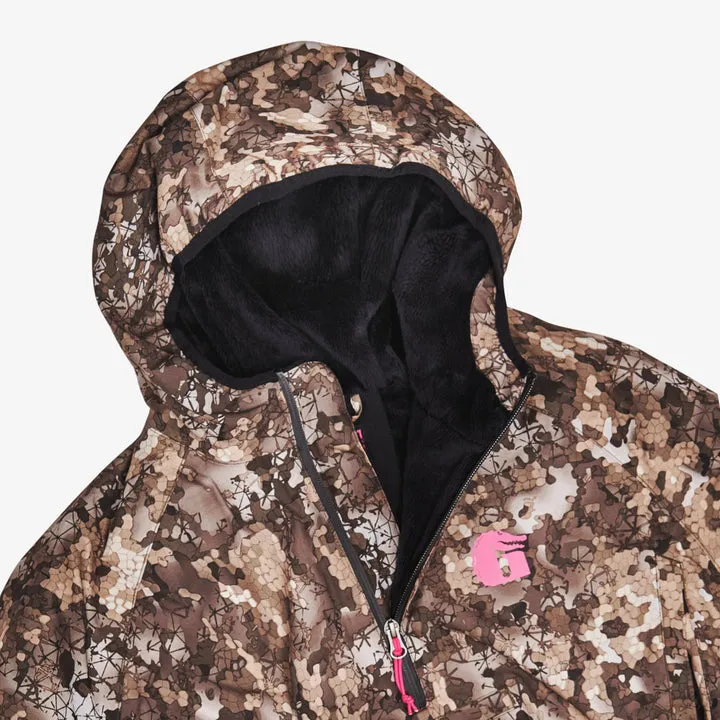 Gator Waders Womens Seven Waterproof 1/2 Zip Bog Hoodie