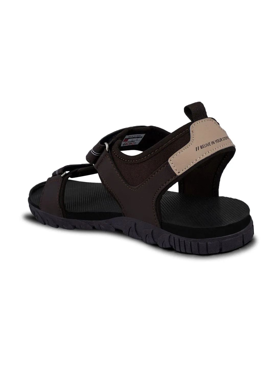 GC-22124 Brown Men's Sandals