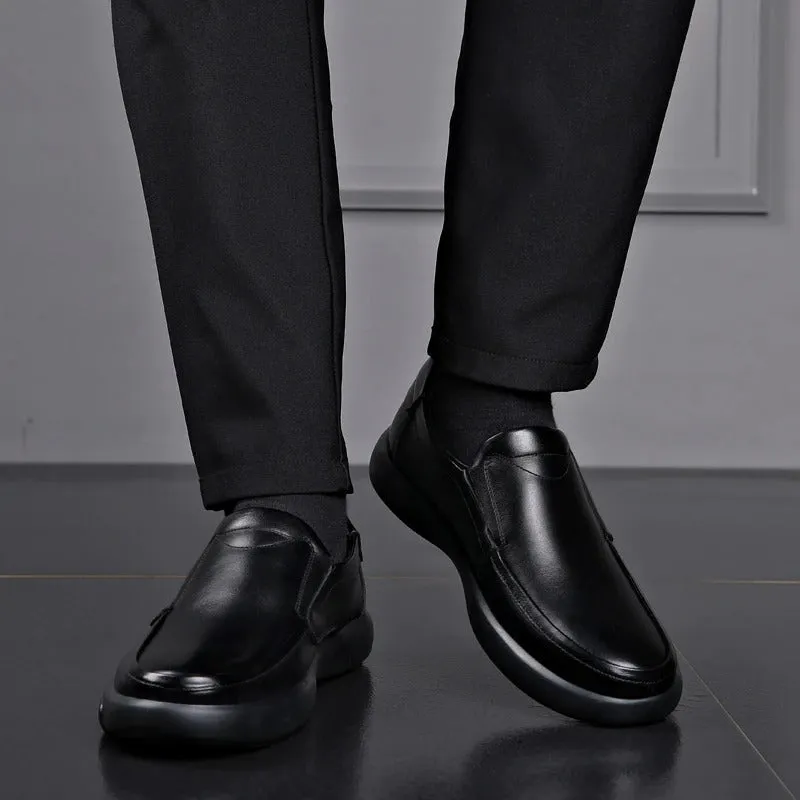 Genuine Microfiber Leather Anti-Slip Shoes