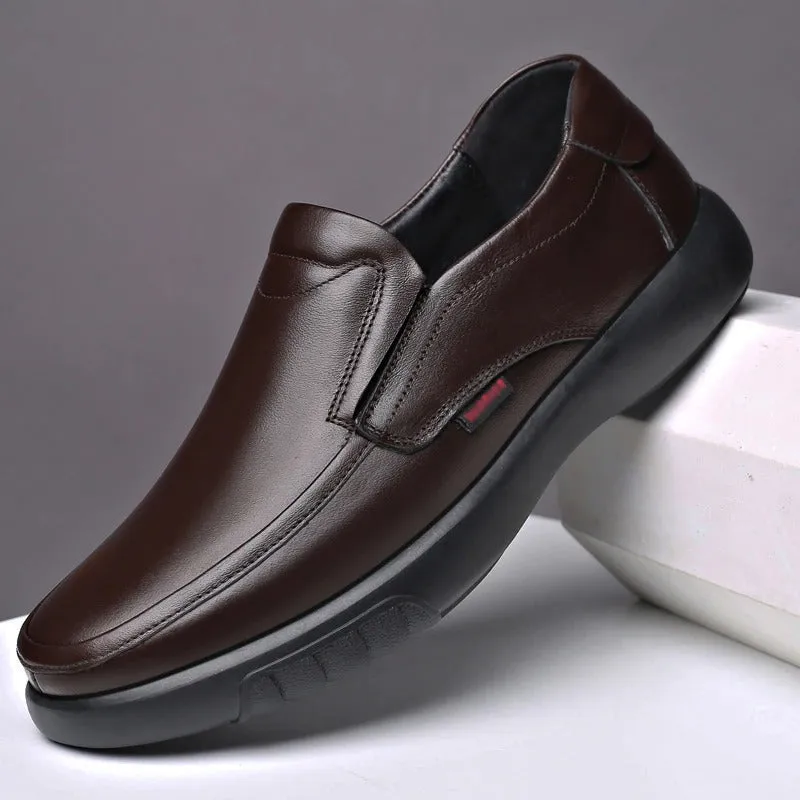 Genuine Microfiber Leather Anti-Slip Shoes