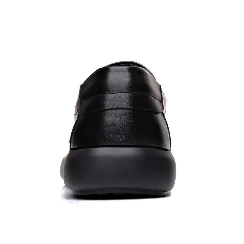 Genuine Microfiber Leather Anti-Slip Shoes