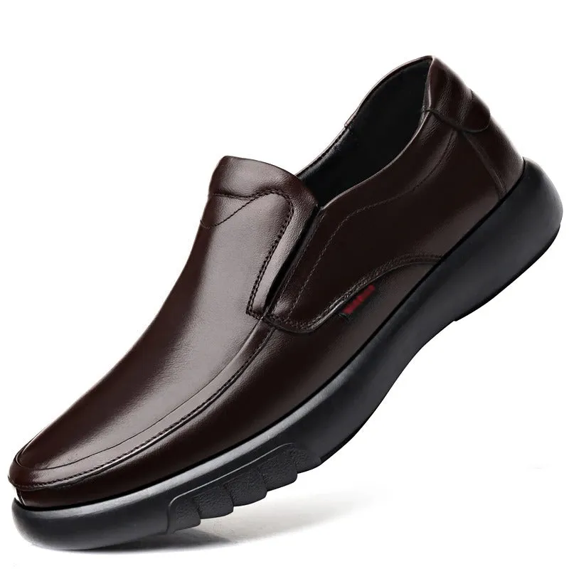 Genuine Microfiber Leather Anti-Slip Shoes