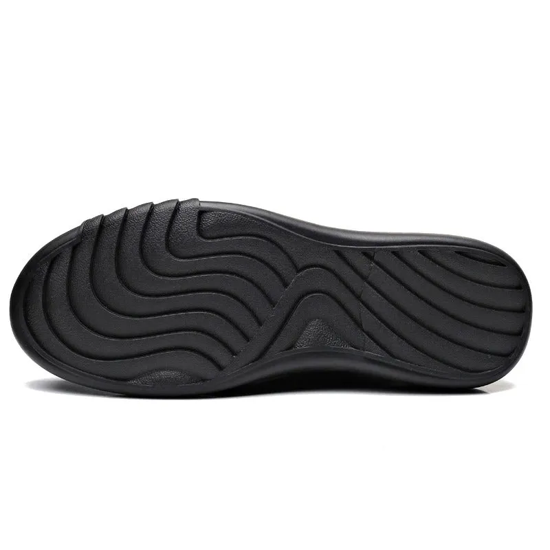 Genuine Microfiber Leather Anti-Slip Shoes