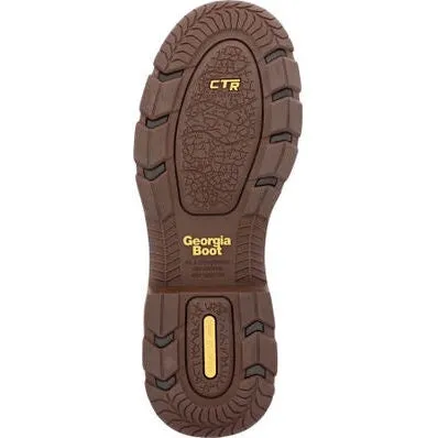 Georgia Men's Athens Superlyte Waterproof Chelsea Work Boot -Brown- GB00548