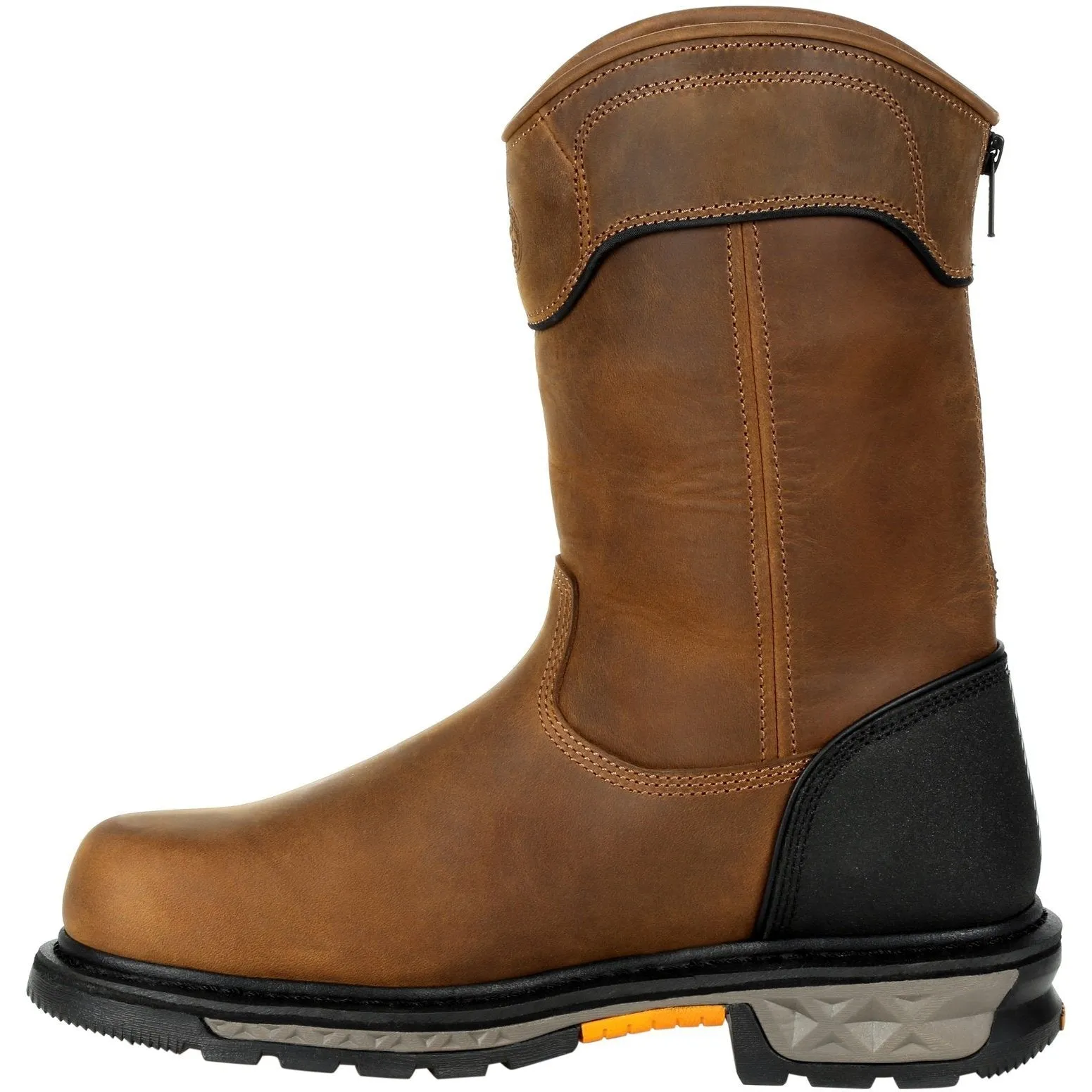 Georgia Men's Carbo-Tec LTX 11" Comp Toe Waterproof Pull-On Work Boot- GB00394