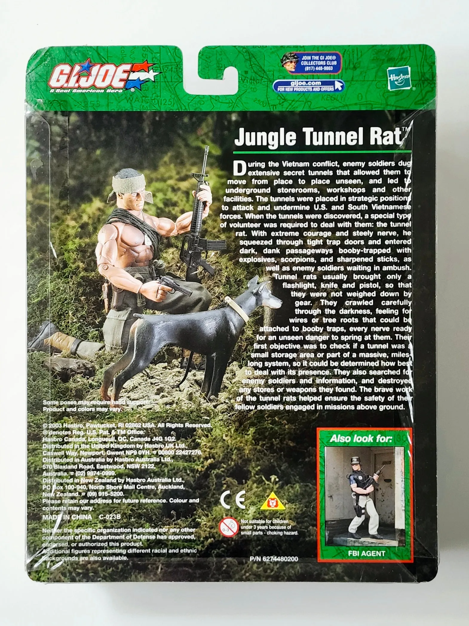 G.I. Joe Jungle Tunnel Rat (Hispanic) 12-Inch Action Figure