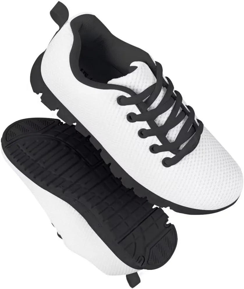 GIFTPUZZ Unisex-Child Athletic Running Shoes Breathable Lightweight Shoes for Hiking Walking Sports Travel Jogging
