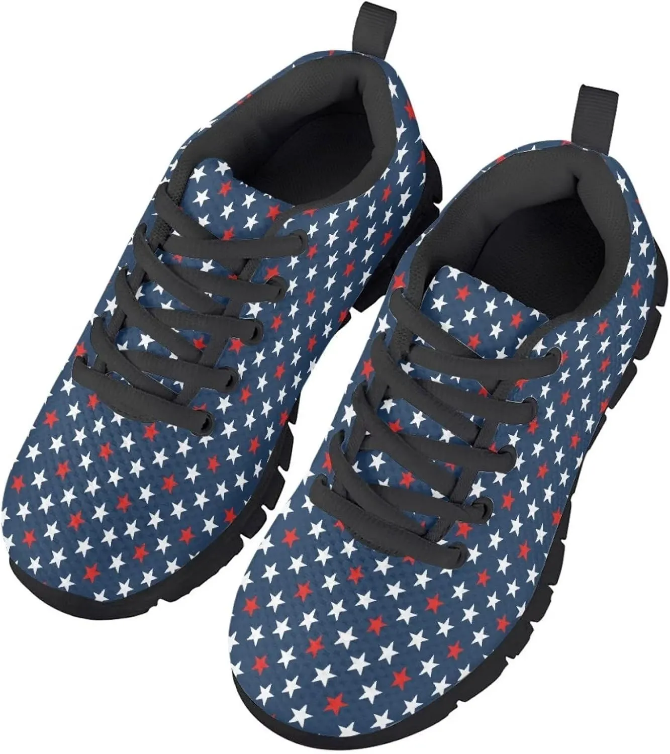 GIFTPUZZ Unisex-Child Athletic Running Shoes Breathable Lightweight Shoes for Hiking Walking Sports Travel Jogging