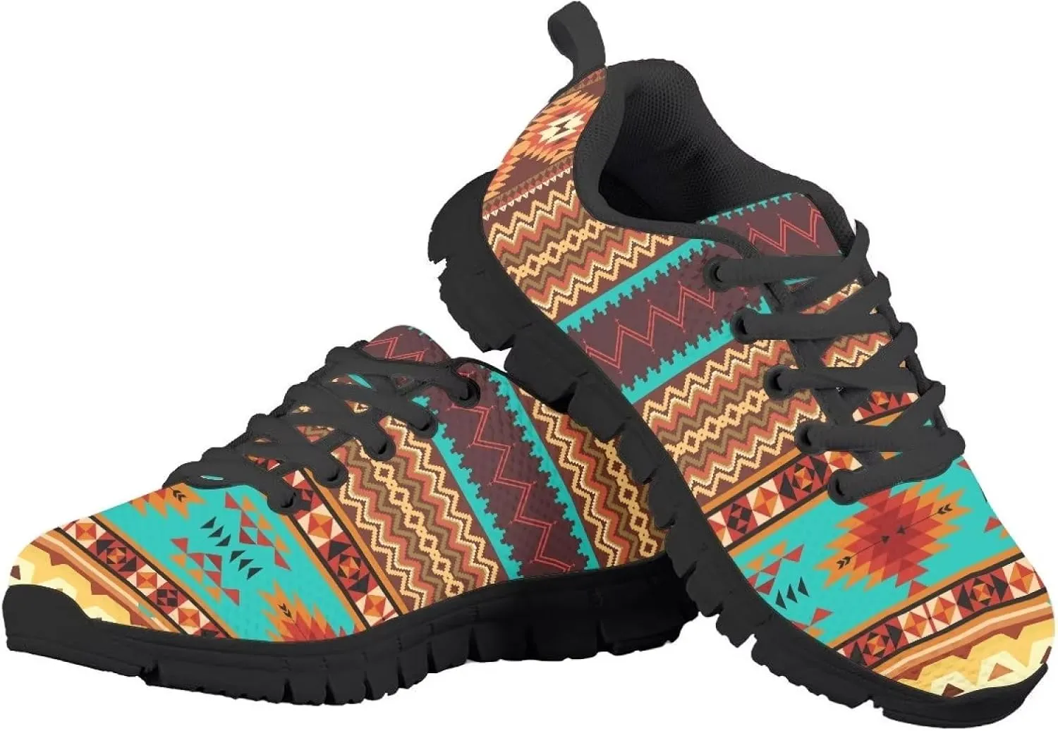 GIFTPUZZ Unisex-Child Athletic Running Shoes Breathable Lightweight Shoes for Hiking Walking Sports Travel Jogging