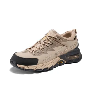 Golden breathable hiking shoes men's running shoes wear-resistant winter
