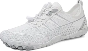 Grounded Footwear for Women Men Hiking Barefoot Shoes Non-Slip Sneakers Water Resistant Casual Lightweight Comfortable Gym Athletic Shoe Outdoor Swimming Beach Watershoes Soft Running&Walking Sneaker