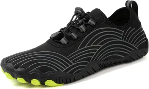 Grounded Footwear for Women Men Wide Toe Box Barefoot Grounding Shoes Quick-Dry Water Swim Surf Outdoor Sports Hike Waterproof Trail Running Non-Slip Comfort Shoe Quick Dry Aqua Pool Beach