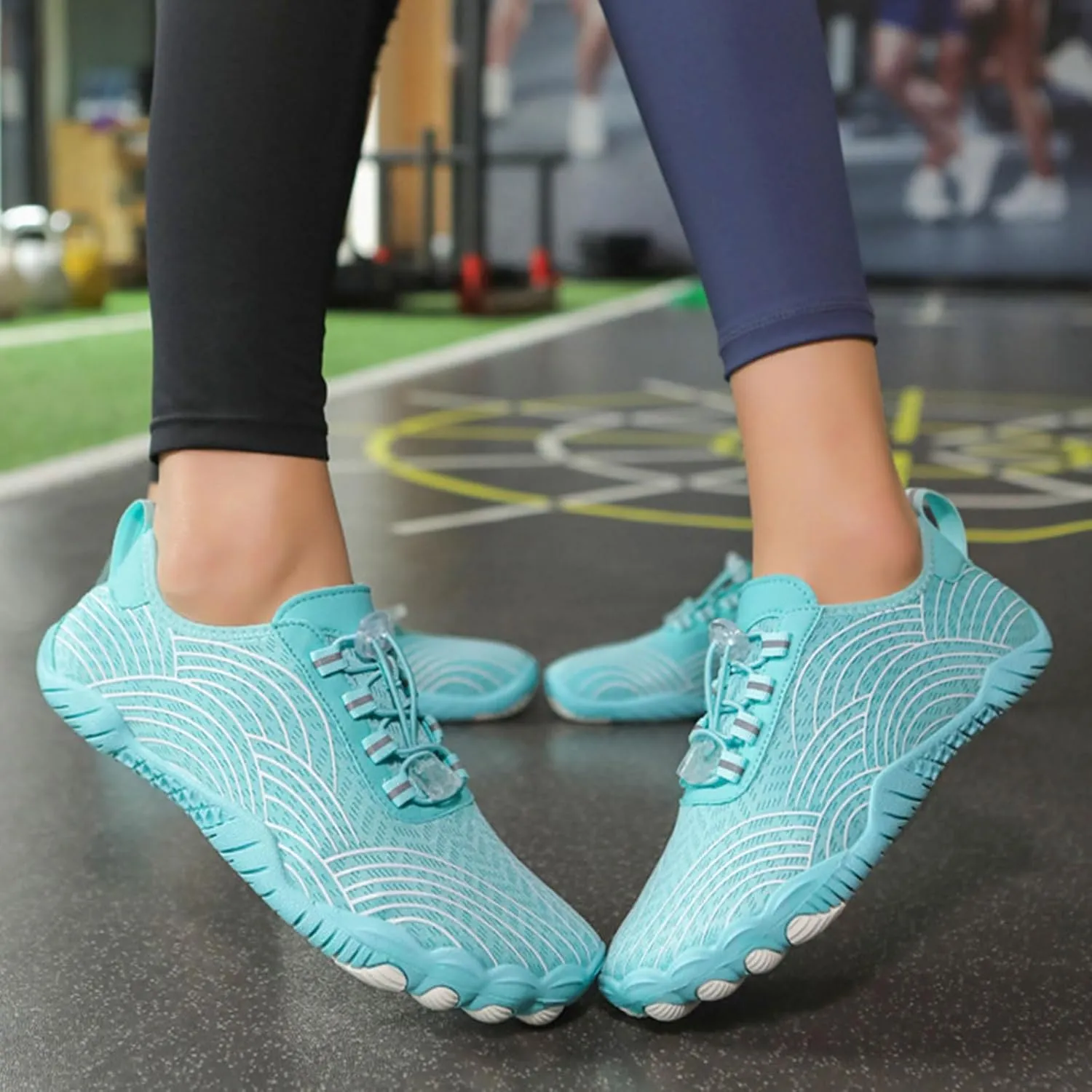 Grounded Footwear for Women Men Wide Toe Box Barefoot Grounding Shoes Quick-Dry Water Swim Surf Outdoor Sports Hike Waterproof Trail Running Non-Slip Comfort Shoe Quick Dry Aqua Pool Beach