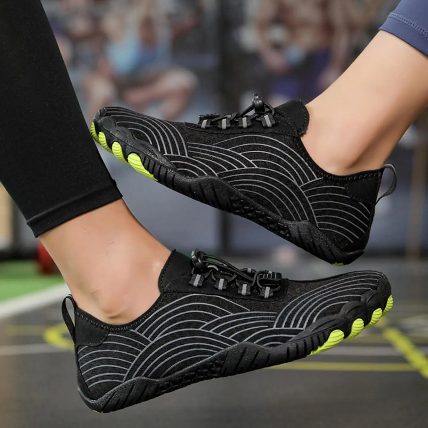 Grounded Footwear for Women Men Wide Toe Box Barefoot Grounding Shoes Quick-Dry Water Swim Surf Outdoor Sports Hike Waterproof Trail Running Non-Slip Comfort Shoe Quick Dry Aqua Pool Beach