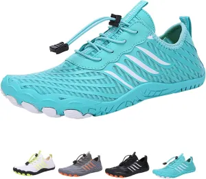 Grounded Footwear for Women Men, Wide Toe Box Hike Barefoot Shoes, Healthy & Non-Slip Grounding Shoes, Quick-Dry Breathable Waterproof Beach Swim Surf Comfort Wear Water Shoes