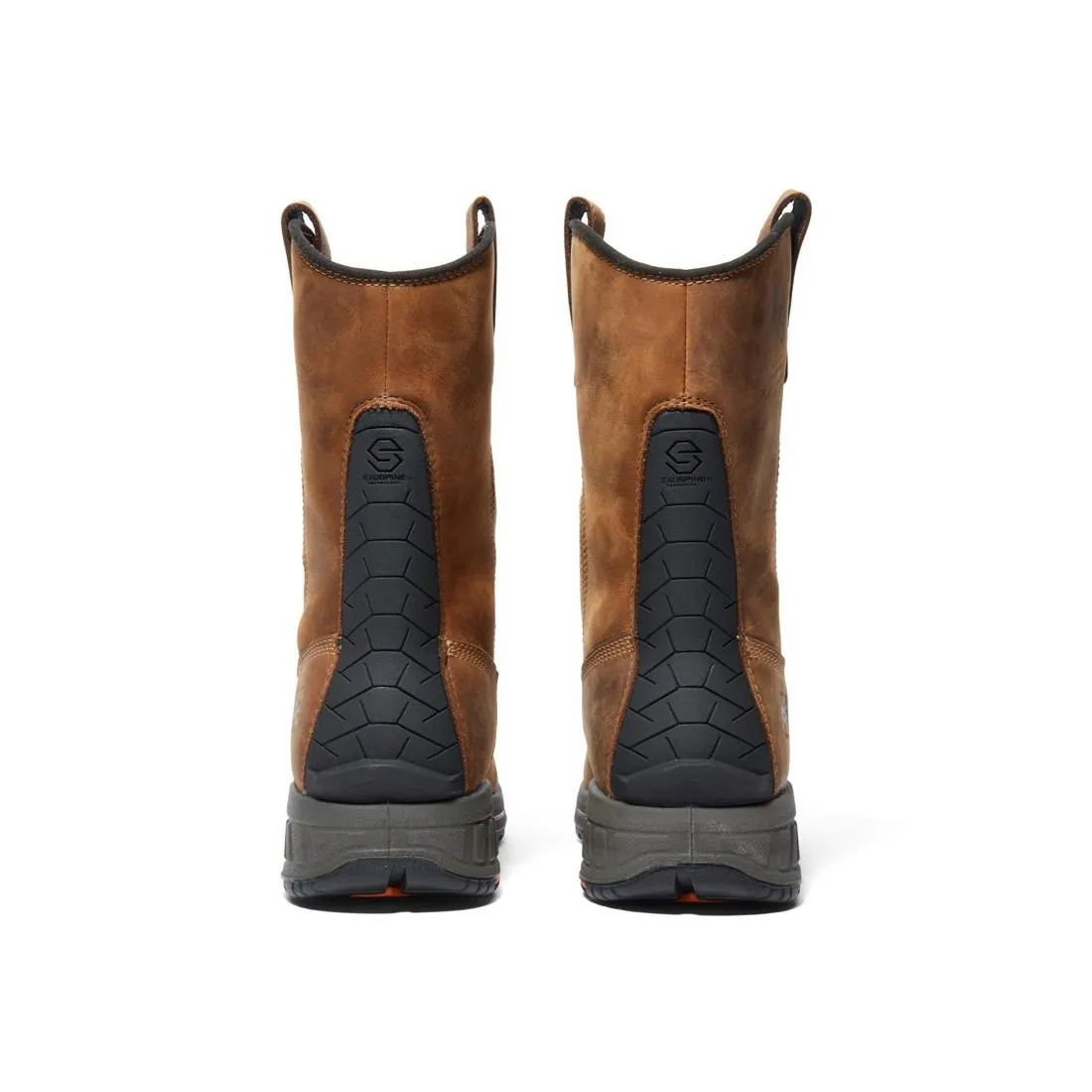 Helix HD Composite-Toe Waterproof Pull-On Work Boot Brown