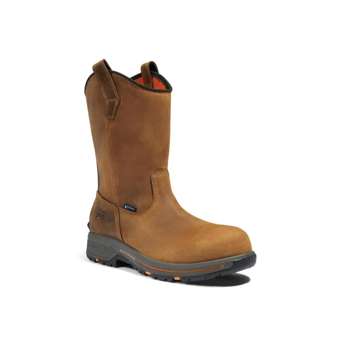 Helix HD Composite-Toe Waterproof Pull-On Work Boot Brown