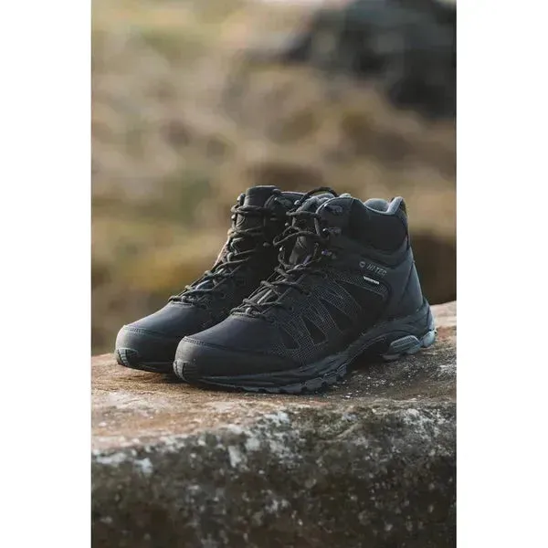 Hi-Tec 6888 Mid Raven Hiking Boot Black