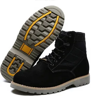 High Rise Hiking Boots, Tactical Combat Boots, Men Waterproof Breathable Desert Walking Short Boots, Unisex Work Shoes Lightweight Hiking Shose