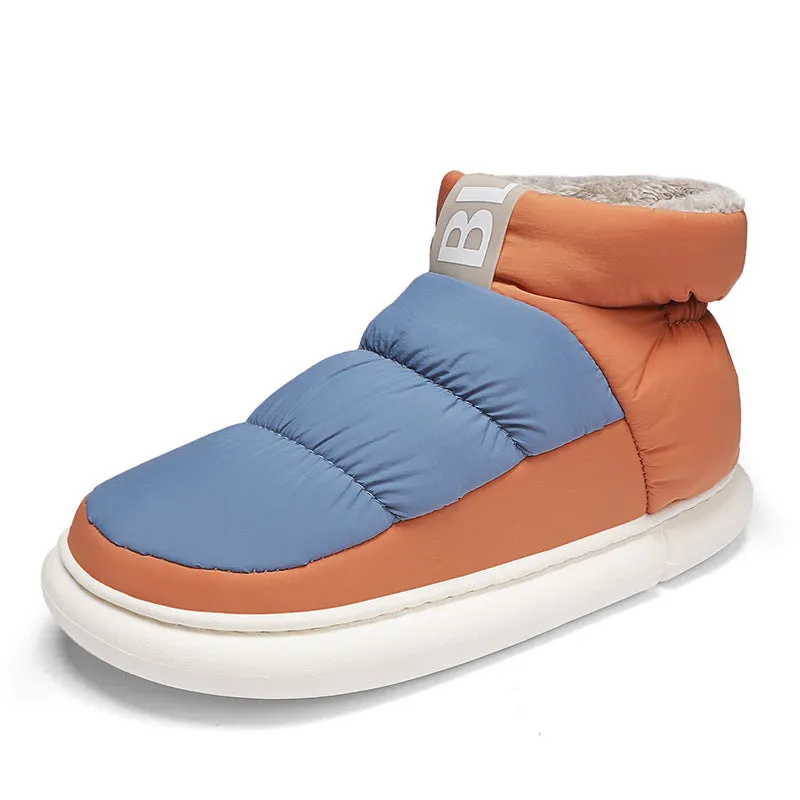 High-top Slip-on Snow Boots