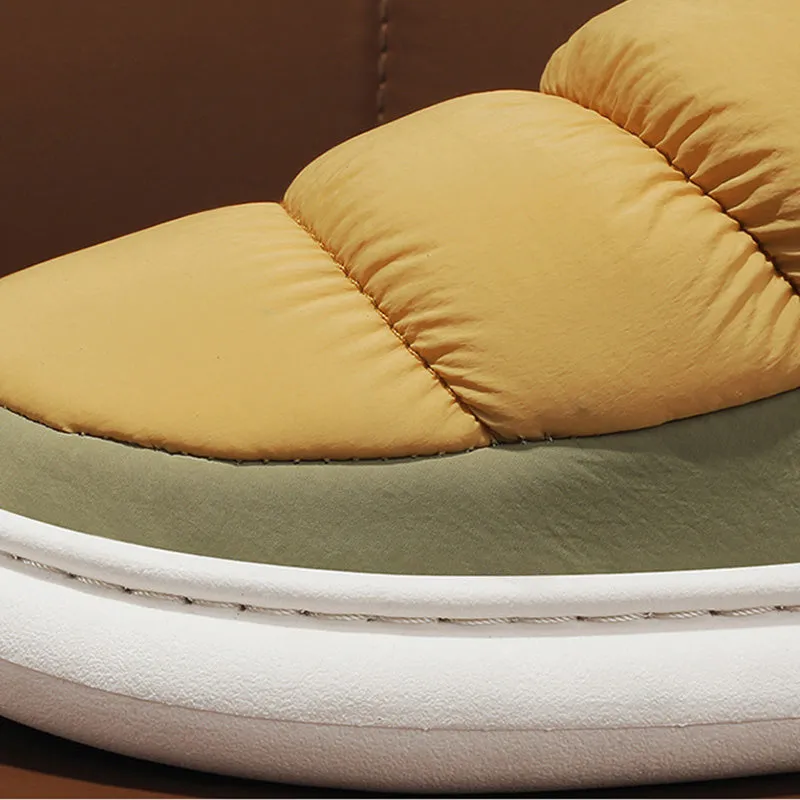 High-top Slip-on Snow Boots