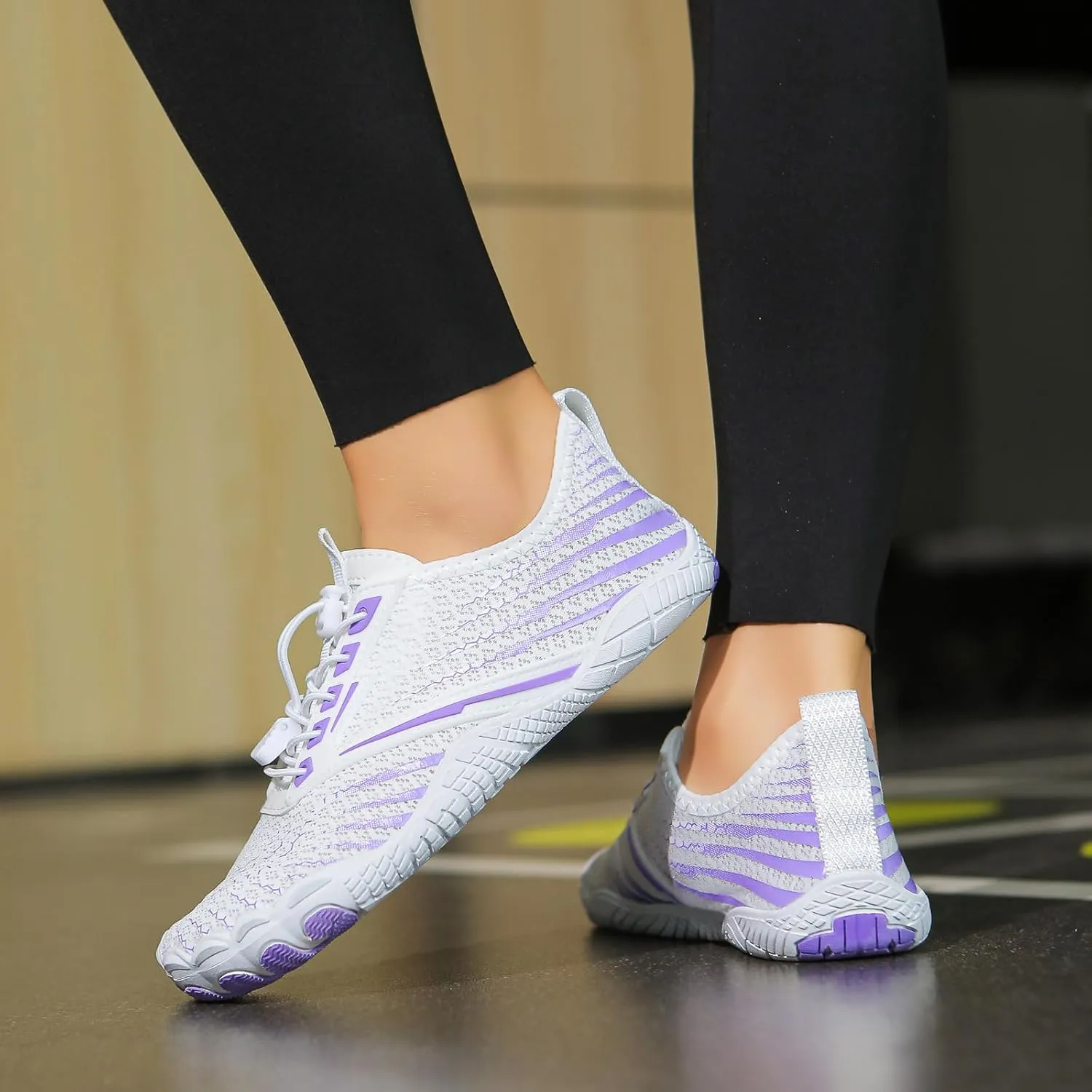 Hike Barefoot Footwear Shoes Unisex Non-Slip Healthy Wide Toe Box Zero Drop Water Shoes Breathable Soft Comfy Trail Footwear Quick Dry Beach Walking Athletic Sneakers