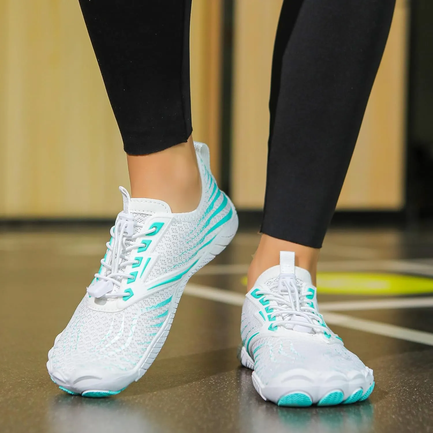 Hike Barefoot Shoes for Men Women Breathable Athletic Zero Drop Trail Walking Shoes with Wide Toe Box ealthy & Non-Slip Barefoot Shoe Running Sneakers Unisex