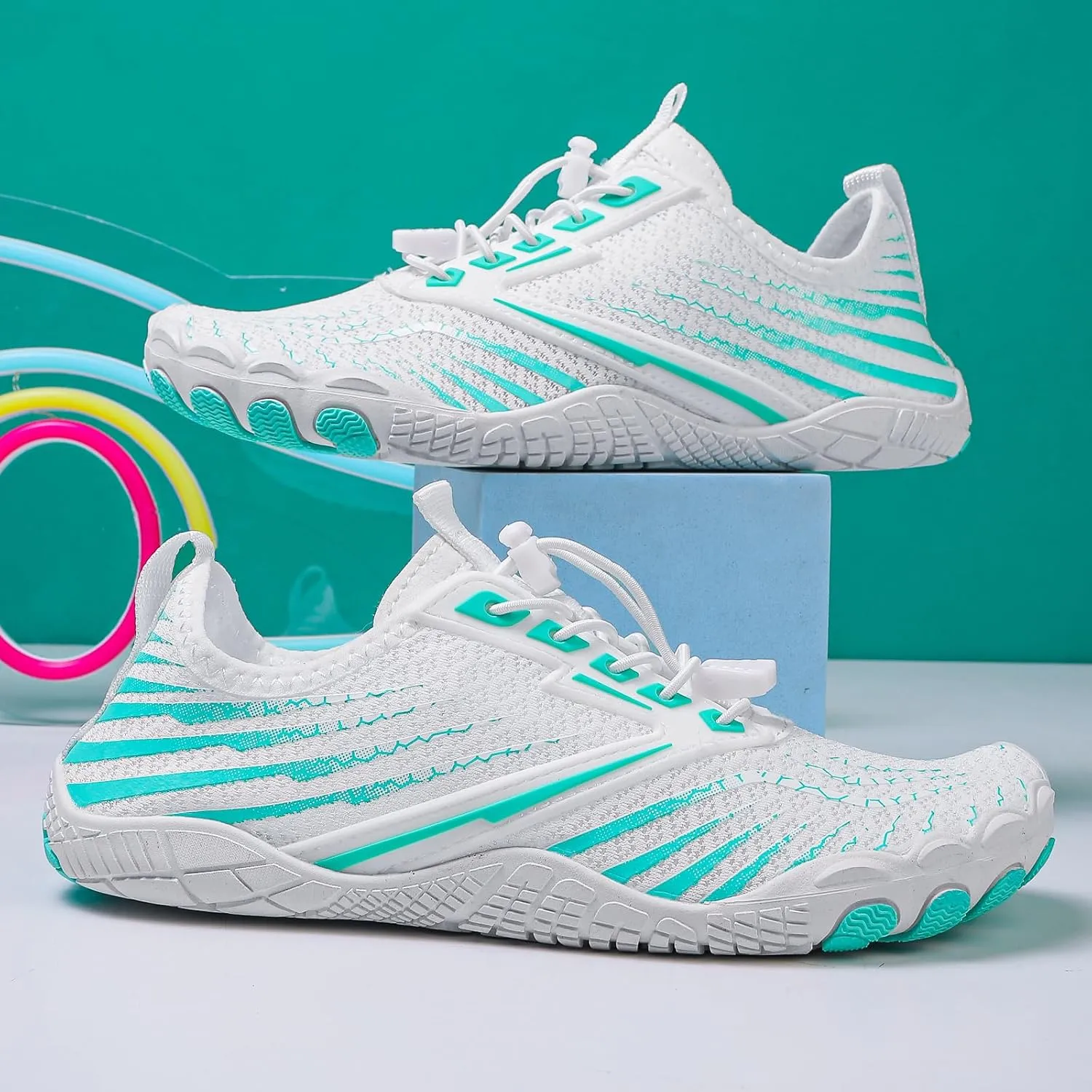 Hike Barefoot Shoes for Men Women Breathable Athletic Zero Drop Trail Walking Shoes with Wide Toe Box ealthy & Non-Slip Barefoot Shoe Running Sneakers Unisex
