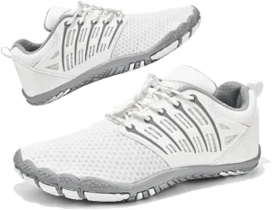 Hike Barefoot Shoes for Winter Autumn Footwear, Minimalist Barefoot Shoes for Men Women Wide Toe Zero Drop Athletic Hiking and Trail Running Shoe