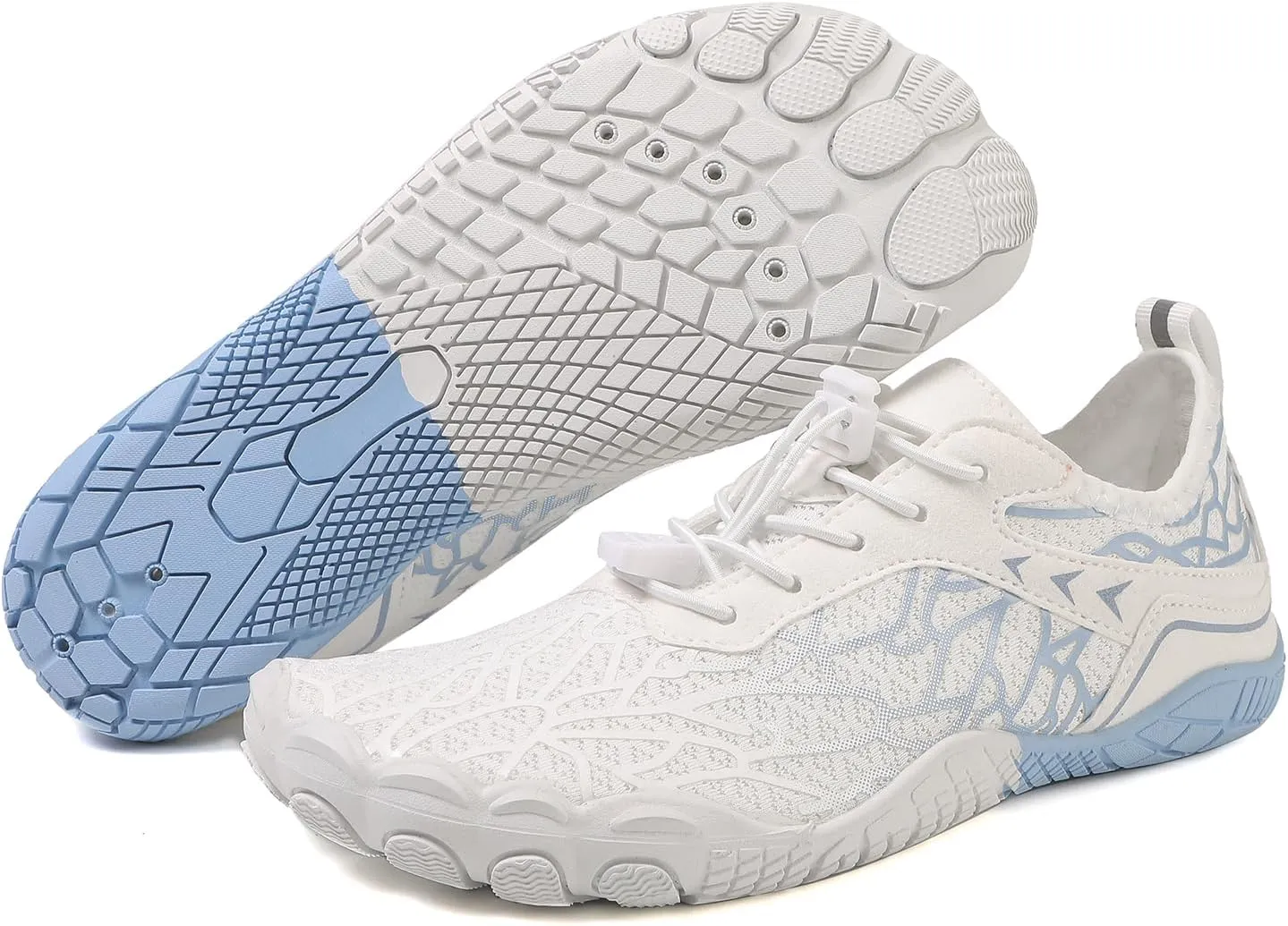 Hike Barefoot Shoes for Women Men Breathable Athletic Footwear Zero Drop Trail Running Shoes with Wide Toe Box