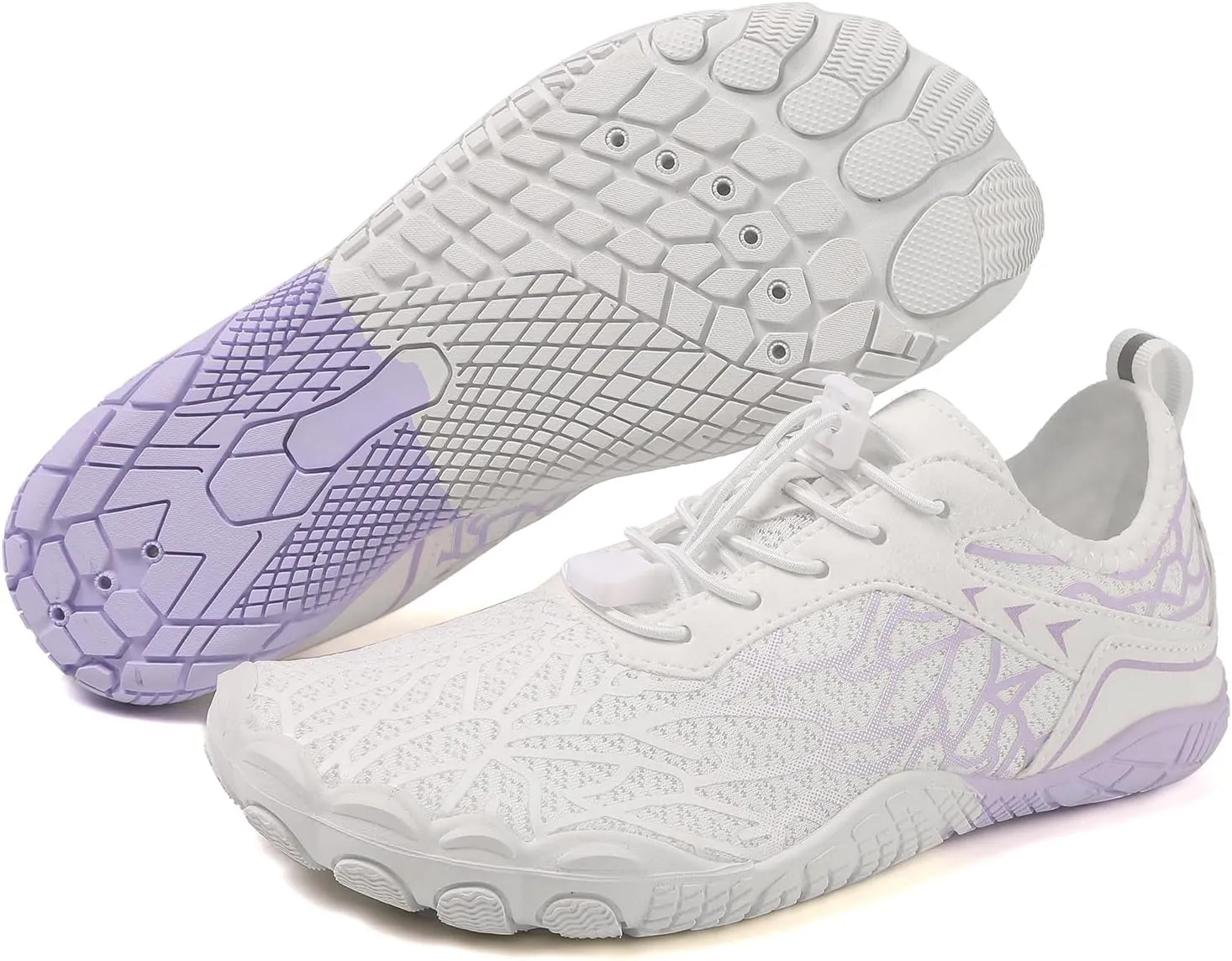 Hike Barefoot Shoes for Women Men Breathable Athletic Footwear Zero Drop Trail Running Shoes with Wide Toe Box