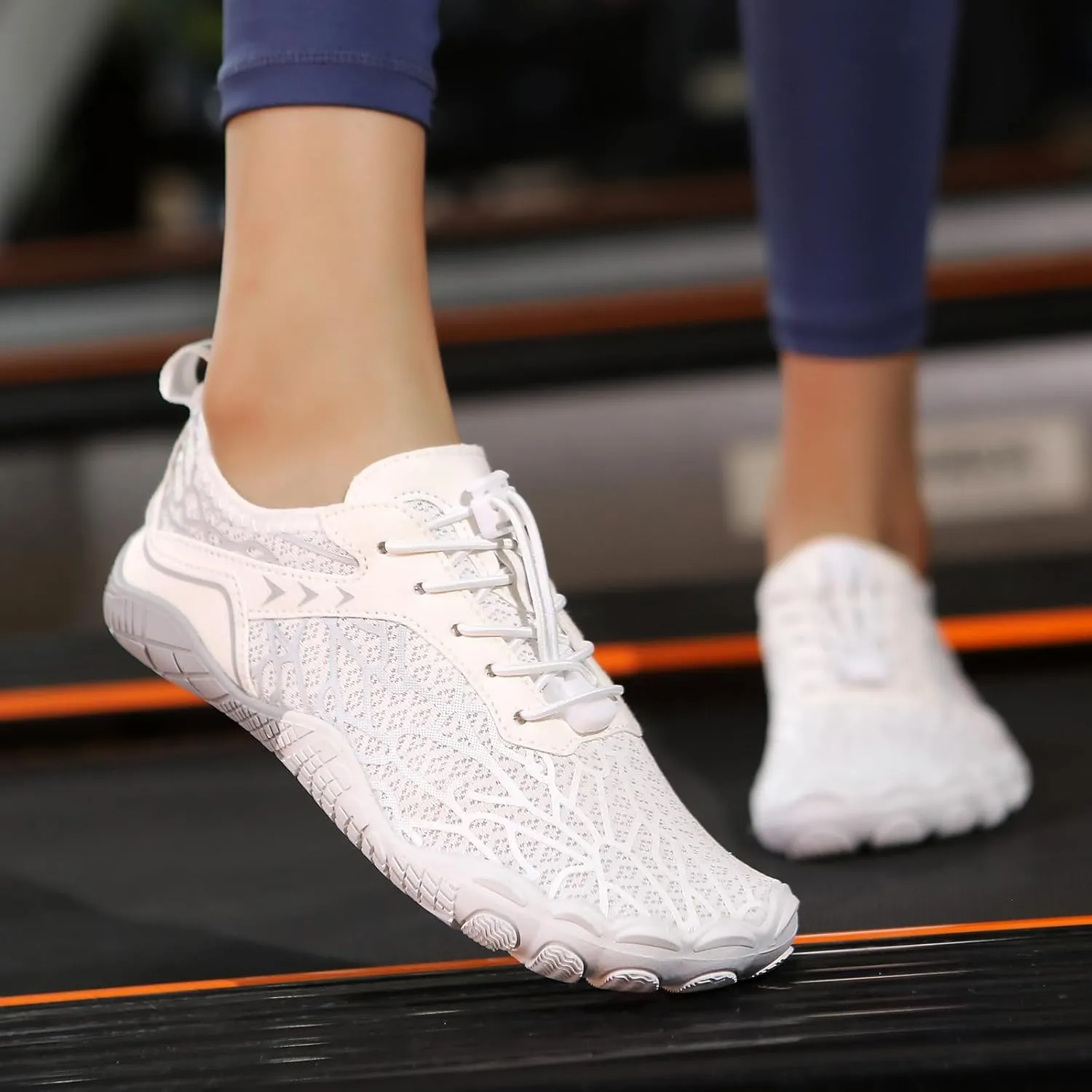 Hike Barefoot Shoes for Women Men Breathable Athletic Footwear Zero Drop Trail Running Shoes with Wide Toe Box