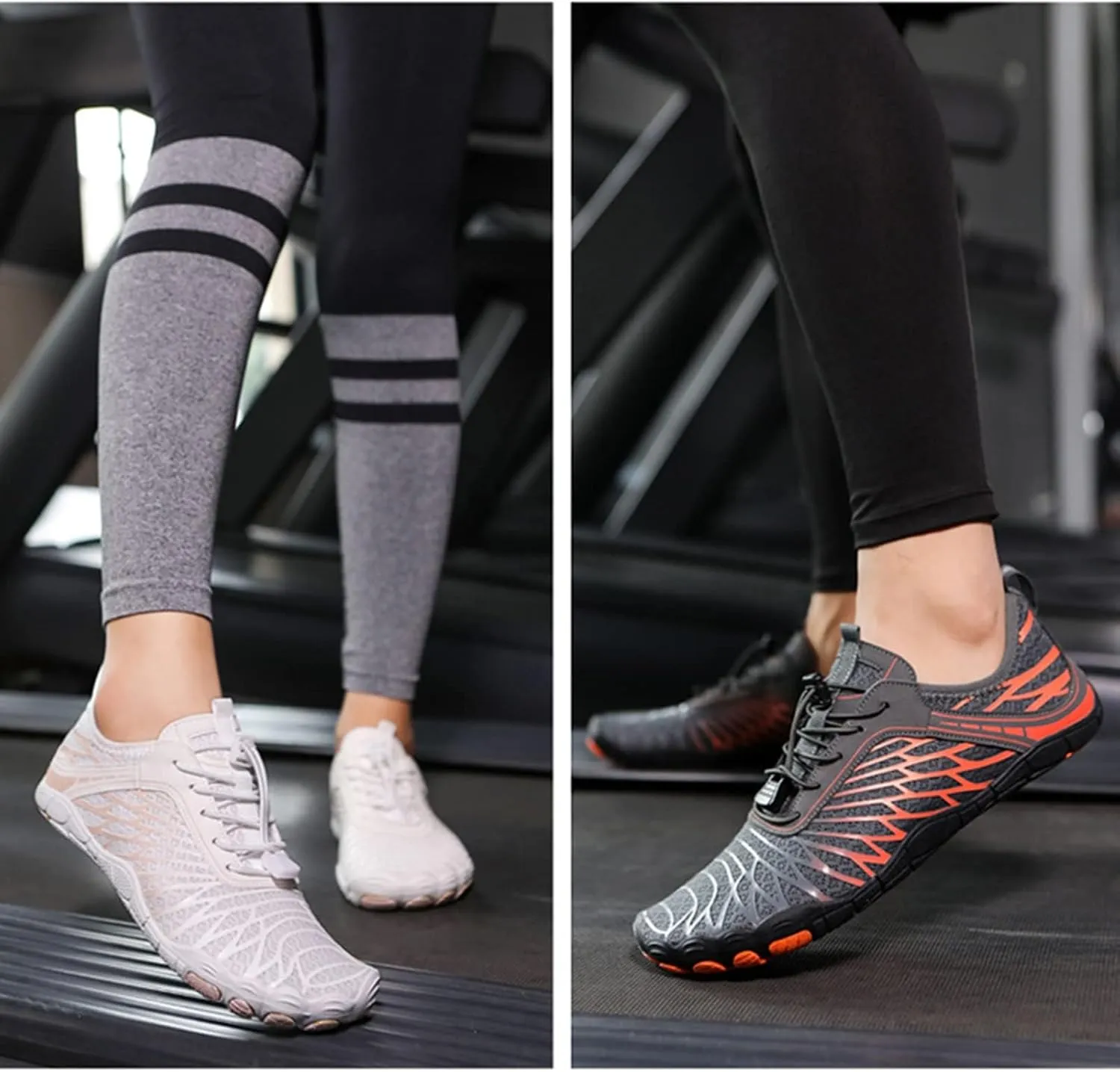 Hike Barefoot Shoes for Women Men Breathable Waterproof Running Sneakers Outdoor Gym Workout Jogging Shoes Footwear