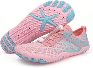 Hike Barefoot Shoes Women Men Healthy & Non-Slip Quick Dry Wide Toe Athletic Footwear Running Hiking Pool Beach Water Shoes Breathable Lightweight Walking Sneakers Unisex