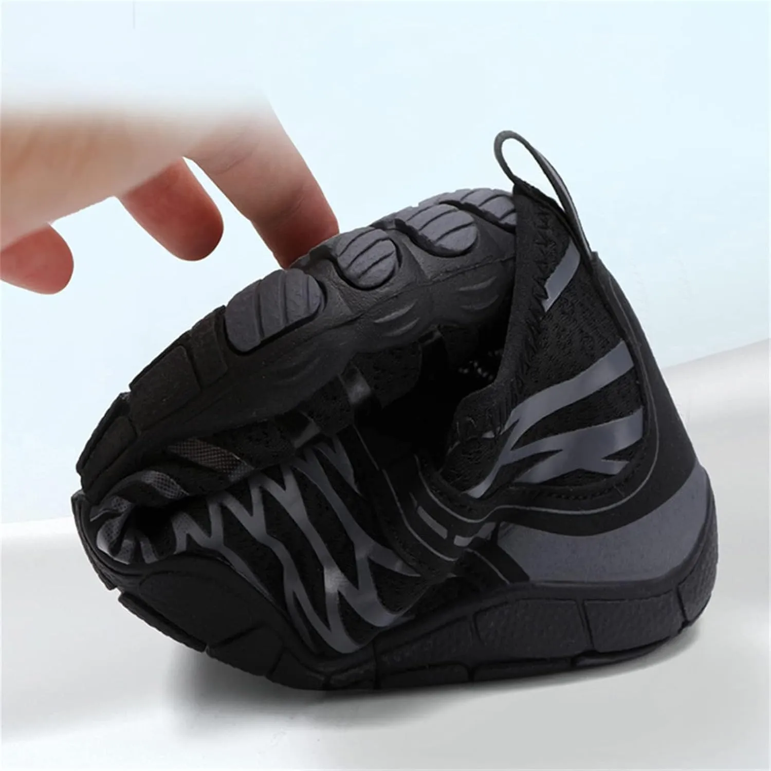 Hike Barefoot Shoes Women Wide Toe Box Grounded Footwear for Men Water Resistant Breathable Non Slip Shoes Minimalist Athletic Walking Running Sneakers Lightweight Hiking Shoe Unisex