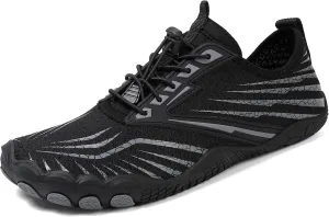 Hike Barefoot Shoes Women Wide Toe Box Grounded Footwear for Men Water Resistant Breathable Non Slip Shoes Minimalist Athletic Walking Running Sneakers Lightweight Hiking Shoe Unisex