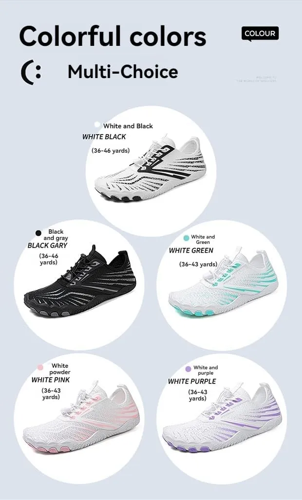 Hike Barefoot Shoes Women Wide Toe Box Grounded Footwear for Men Water Resistant Breathable Non Slip Shoes Minimalist Athletic Walking Running Sneakers Lightweight Hiking Shoe Unisex