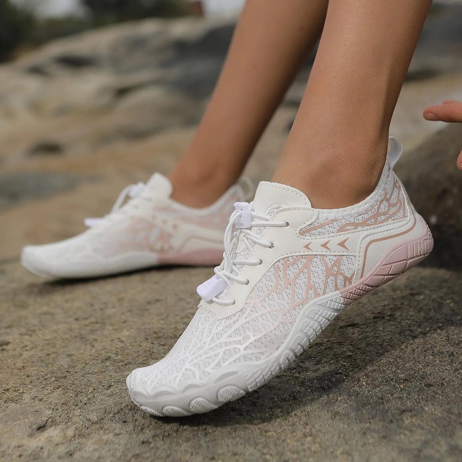 Hike Barefoot Shoes Women Wide Toe Box Hiking Shoes Pro Barefoot Shoe Running Healthy & Non-Slip Barefoot Outdoor Shoe Unisex