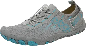 Hike Barefoot Shoes Womens Mens Footwear, Couple Water Shoe Women Men Barefoot Hiking Beach Walking Shoes for Travel, Wide Toe 0 Drop Non Slip Summer Breathable Lightweight Indoor Fitness Shoe