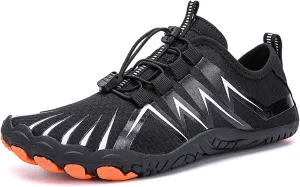 Hike Barefoot Shoes Womens Mens Pro Barefoot Shoes Breathable & Non-Slip Athletic Footwear Wide Toe Water Shoe Walking Barefoot Sneakers Unisex Running, Hiking and Daily Wear